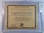 Mickey Mantle Gem Mt 10 Auto Signed Le legends Sports Magazine 22k Beckett  3727