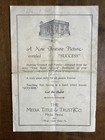 Rare First Ever Media Pa  Pennsylvania Theater Program Book Delaware County