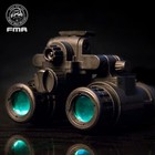 Fma Tactical Night Vision Nvg Pvs31 Dummy With Green Light Function Binocular Bk