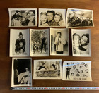 Vintage Movie Still   Bromide Photo Lot - Japanese   International Stars  2 Sign