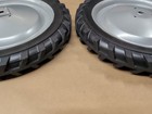 Ertl Pedal Tractor Rear Wheel 12 X 1 75 Set Gray  Silver