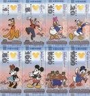 Disney Official Mickey Mouse   Frinds 1 5  10-1000 Dollars 2025 Unc Set 8 P W f