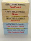 Great Bible Stories Lot Of 5 Vhs   sealed new 