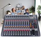 Pro 12 Channel Professional Live Studio Audio Mixer Power Mixing Console Sound