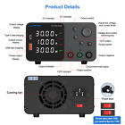 Dc Adjustable 0-30v 10a Lab Power Supply Variable Regulator Voltage Bench Switch
