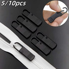 5x 10 Zipper Fixer Repair Pull Tap For Pants Luggage Boots Bags Replacement Tool