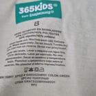 365kids From Garanimals Girls 8 Green Graphic Crew Neck Tee Shirt