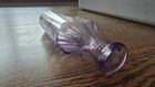 Glass Bottle Pharmacy Apothecary Medication Vintage 3 Oz  Lavender Purple Color