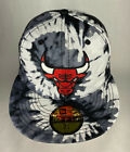 New Era Nba Chicago Bulls Black Tie Dye Pink Under Brim 59fifty Fitted Hat  New 
