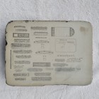 Antique Double-sided Lithographic Stone Printing Block Pharmacy Drug Store Ads