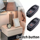 Inline On off Home Table Lamp Desk Light Cord Cable Switch Black Ac110-250v Us