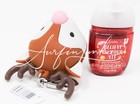 Bath   Body Works Pocketbac Holder Antibac Gel Hand Sanitizer Reindeer No Light