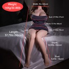 35lb Tpe Full Body Lifesize Love Toy Huge Dolls Men Realistic Legs Sex Doll-q