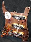 Loaded Mint Green Sss For Strat Pickguard W gm Hex Poles And Mods