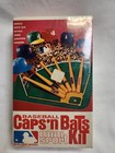 Vintage New Caps  n Bats Kit Mlb Baseball Complete Set Al Division Sealed In Box