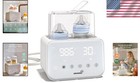 Versatile Double Bottle Warmer For Infants     10 Functions  Quick   Safe Heating