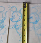 Disney Mickey Mouse Hand Drawn Storyboard Production Art Sketches Lot 35 