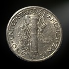 1941 P Philadelphia Mercury Silver Dime About Uncirculated  au 