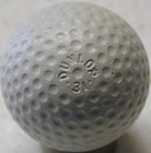 Original Vintage Dunlop 31 Dimple Golf Ball-repainted Circa 1915