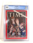 Beatles 1st Time Magazine Cover 9-1967 Sgt Pepper Vintage Cgc 5 5 Rating  