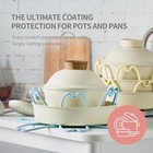 Silicone Pan Protectors For Stacking 2 Piece  lemon Yellow  S  Lemon Yellow