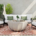 35 43  Modern Outdoor And Indoor Waterproof Coffee Table for Terraces  Gardens