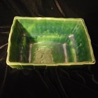 Vintage Cookson Pottery 2806 Usa Green Pottery Planter