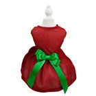 New Pet Dog Cat Puppy Costume Christmas Xmas Santa Red Apparel Outfits Gift
