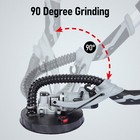 Drywall Sander 710w Electric Wall Sander Variable Speed W  6 Sanding Discs   Led