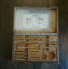1938 German Medical Surgical Kit Antique Autopsy Dissection Instruments Case