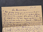 1948 German Pow Letter From Soviet Russian Camp Wwii Prisoner Correspondence