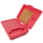 Hfs r  Steel Pin Gage Set Minus M0 With Plastic Case 0 011-0 060  50pcs