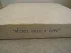 1986 Sports Impressions Mlb Mickey  Willie   The Duke 10 5  Plate 739 1500