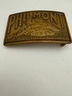 Vintage Boy Scouts Bsa Philmont Scout Ranch Belt Buckle Collectible Brass