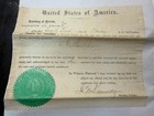 1863 Nevada Territory Mining Claim Deed Silver City Lyon County Notary Seal