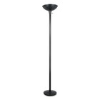 Alera Lmpf52b 12 5  X 12 5  X 72  Corded Torchier Floor Lamp - Matte Black New