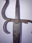 Antique Original Late Medieval Sword With Rare Pommel Xv Century