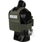 Krydex Low Vis Slick Plate Carrier   Micro Fight Chassis Chest Rig Ranger Green