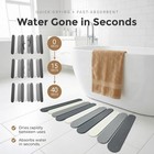 Foldable Stone Bath Mats For Bathroom  Super Absorbent Diatomaceous Earth Bat   