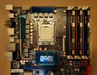 Asus P6t Atx X58 Motherboard W  I7-920 Cpu W  Io  12gb Ram  Nice  Tested