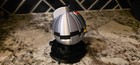 1 1 Star Wars Chrome Thermal Detonator Replica W  Data Port Stand   3d Printed
