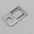 1 10th Scale Pan Car Motor Mount Plate  Silver Aluminum