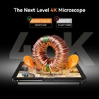 Elikliv 4k Lcd Digital Microscope Coin Microscope 2000x 52mp Hdmi   Usb Used