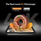 Elikliv 4k Lcd Digital Microscope Coin Microscope 2000x 52mp Hdmi   Usb Welding