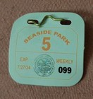 Seaside Park New Jersey Nj 5 2024 Weekly Tag Badge Pin