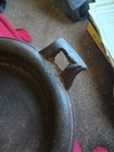 Vintage Antique No  7 Unmarked Cast Iron Griddle  Barn Find     