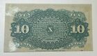 1863 United States 10 Cent Fourth Issue Fractional Currency Note Fr  1261