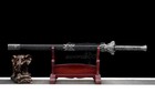 Han Dynasty Inspired Dragon Jian Handcrafted 1095 Carbon Steel Wushu Sword Sharp