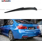 Rear Trunk Spoiler Compatible With 2012-2018 3 Series   Carbon Fiber Pattern