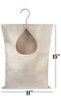 Handy Laundry Clothespin Bag - 11  X 15  - Holds 100 100 Clothespins  Neutral 